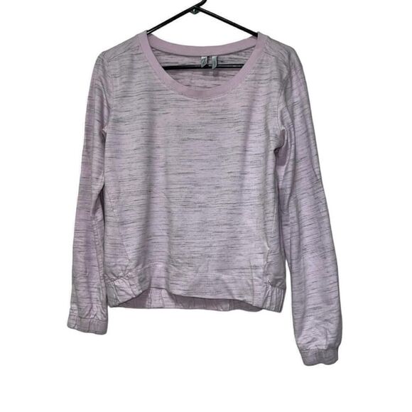 Zella Tops - Women's Zella Pink Long Sleeve Pullover Sweatshirt - Size S
